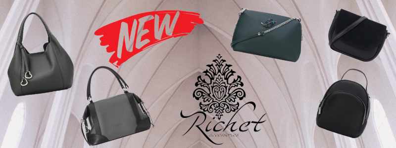 Richet-качественные и стильные сумочки!РАСПРОДАЖА 590р